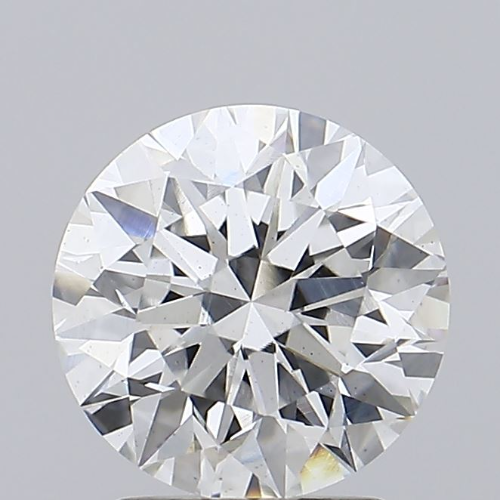 2.26 Carat F Color VS2 Clarity Round Shape Lab Grown Diamond