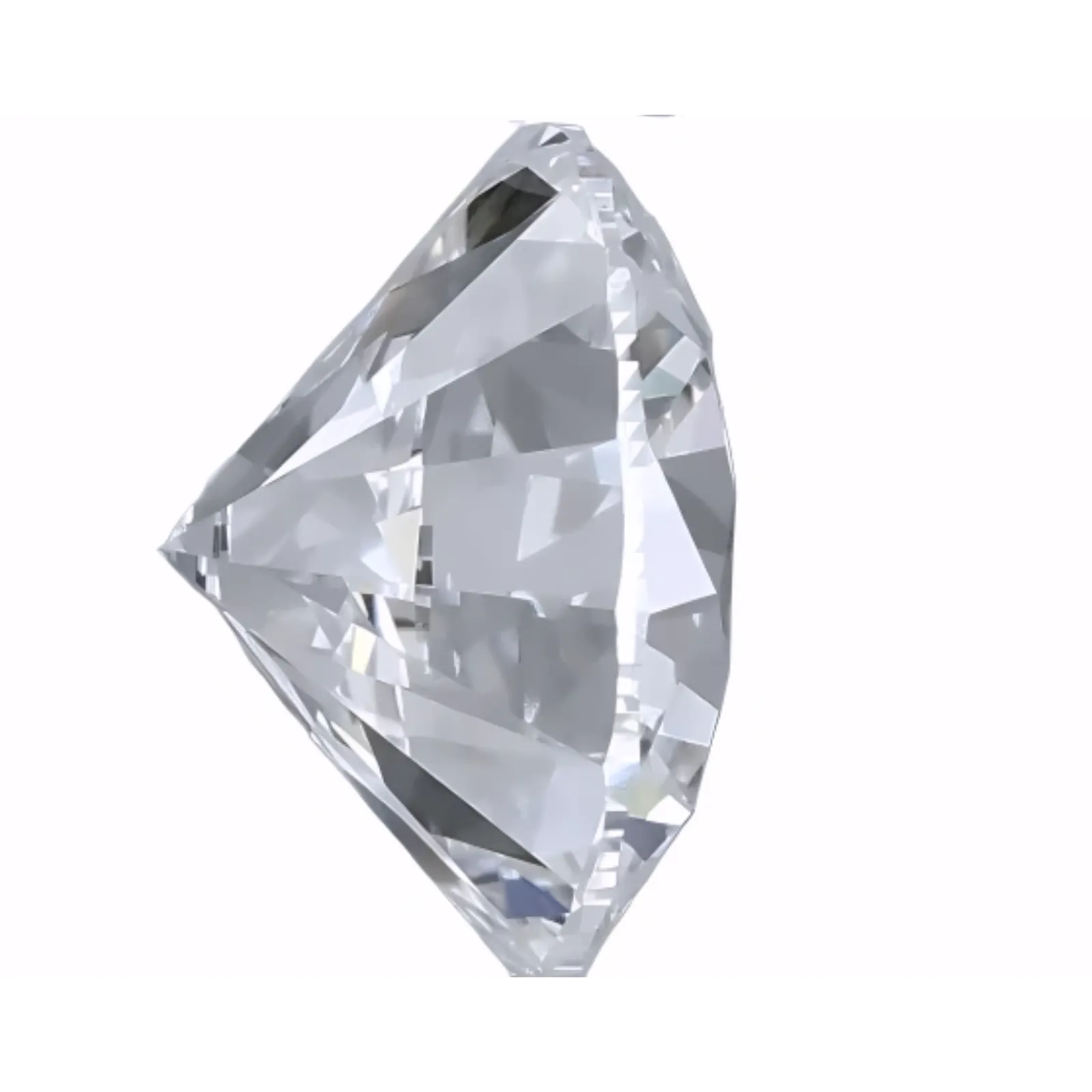 Radiant 2.08ct Round Lab Grown Diamond D VVS2