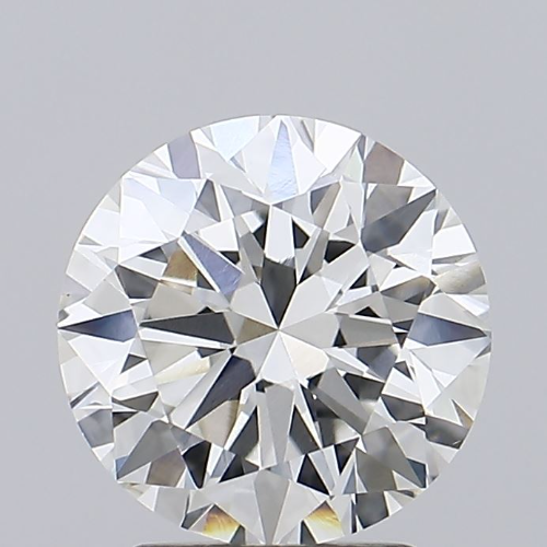 2.57 Carat F Color VS1 Clarity Round Shape Lab Grown Diamond