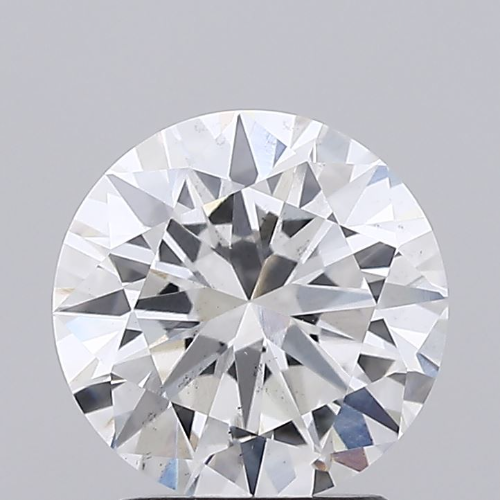 2.02 Carat E Color SI1 Clarity Round Shape Lab Grown Diamond
