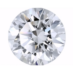 2.08 Carat Round Lab Diamond D/VVS2