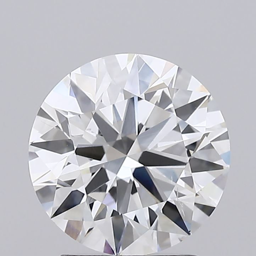 2.02 Carat F Color SI1 Clarity Round Shape Lab Grown Diamond