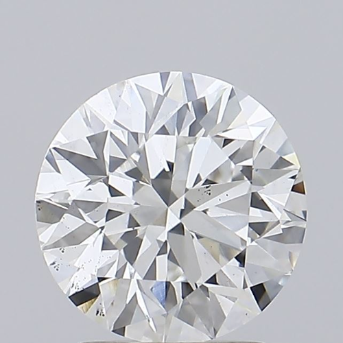 2.07 Carat F Color VS2 Clarity Round Shape Lab Grown Diamond