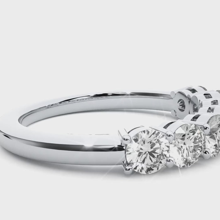 1.13 Carat IJ Color VS1 Clarity Diamond Studded Natural Diamond Ring.