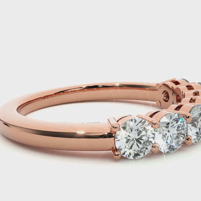 1.13 Carat IJ Color VS1 Clarity Diamond Studded Natural Diamond Ring.