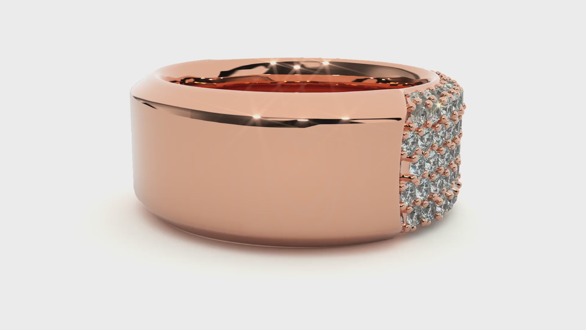 1.93 Carat HI Color VS1 Clarity Diamond Studded Natural Diamond Ring.