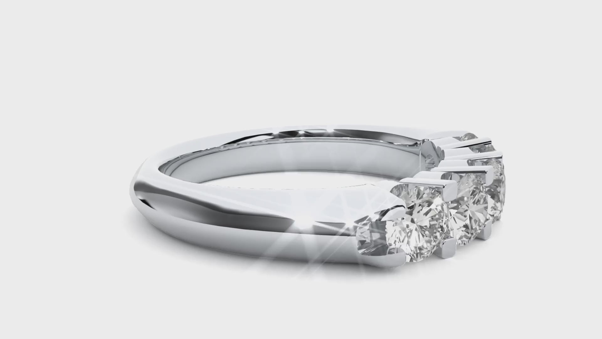 1.11 Carat G Color VS1 Clarity Diamond Studded Natural Diamond Ring.