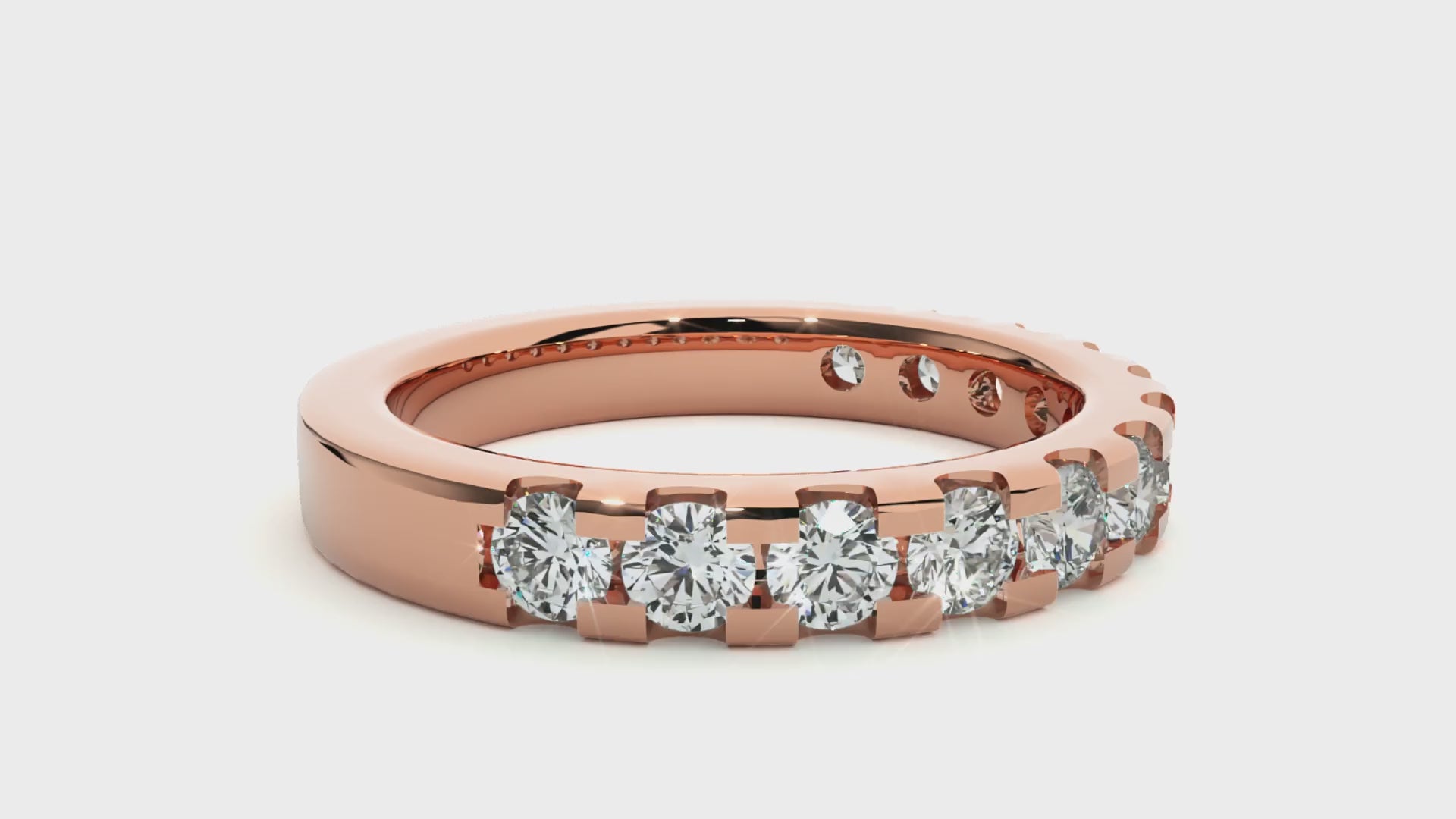 0.99 Carat G Color VS1 Clarity Diamond Studded Natural Diamond Ring.